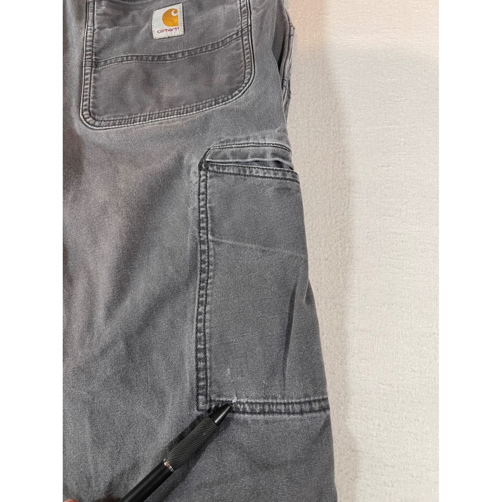 Carhartt Rugged Flex Relaxed Fit Canvas Double-Front Utility Work Pants 34x32 - Picture 14 of 16